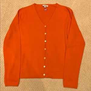 Ladies cashmere Burberry cardigan